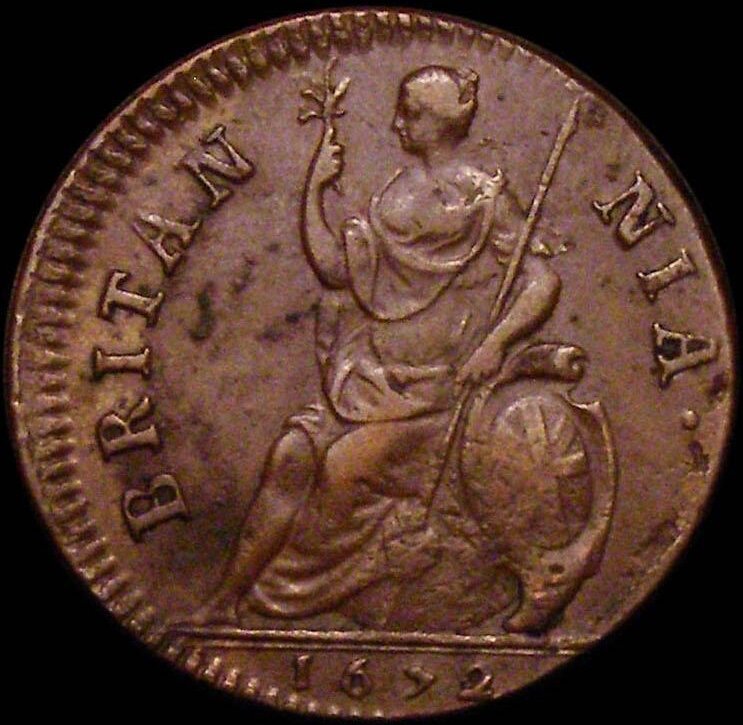 1672 Farthing S3394 BMC 519 GVF