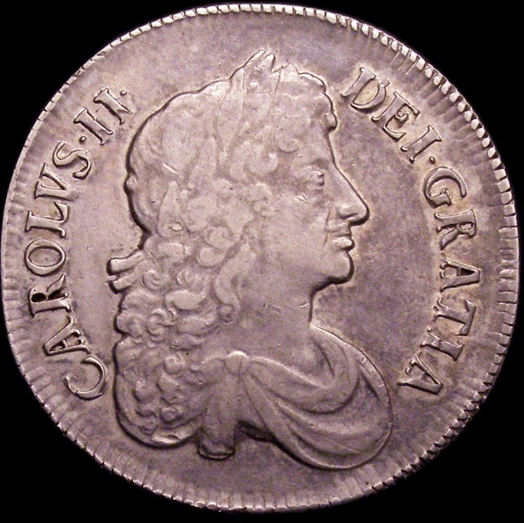 1673 Crown Third bust S3358 ESC 390 VF