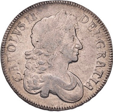 1677 Crown Third bust S3358 ESC 398 Scarce NVF/VF