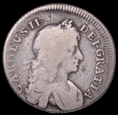 1680 Shilling Second bust variety S3375 ESC 551 Excessively rare (R6) AF