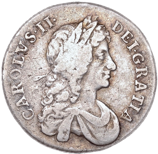 1681/0 Shilling Second bust S3375 ESC 554 Excessively rare (R5) F