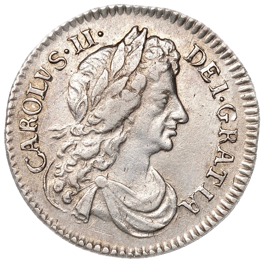 1682/1 Sixpence S3382 ESC 579 Very rare (R2) VF