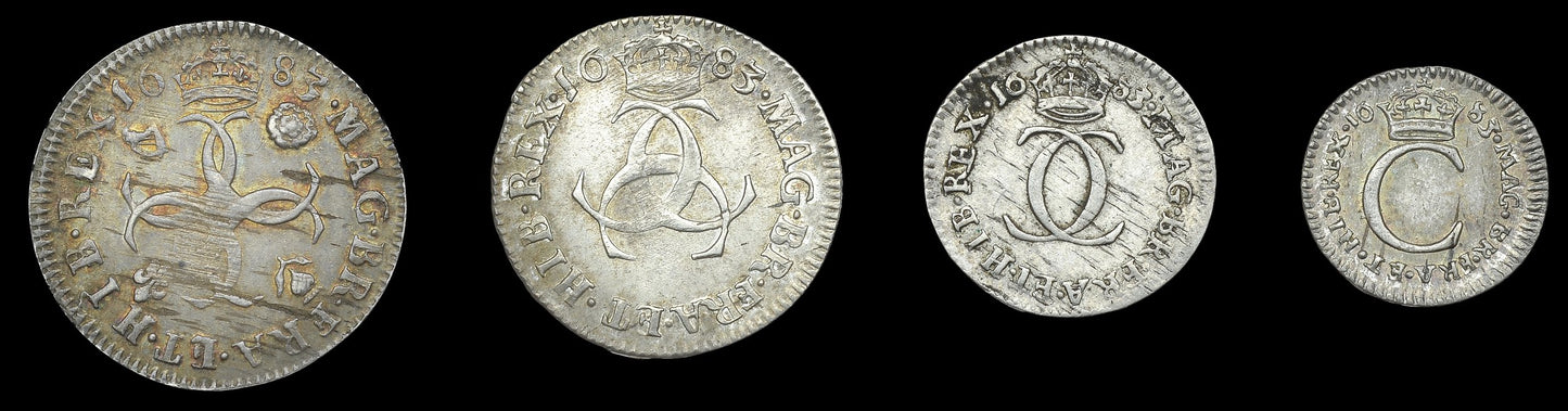 1683 Maundy Set S3392 ESC 606 Scarce AVF