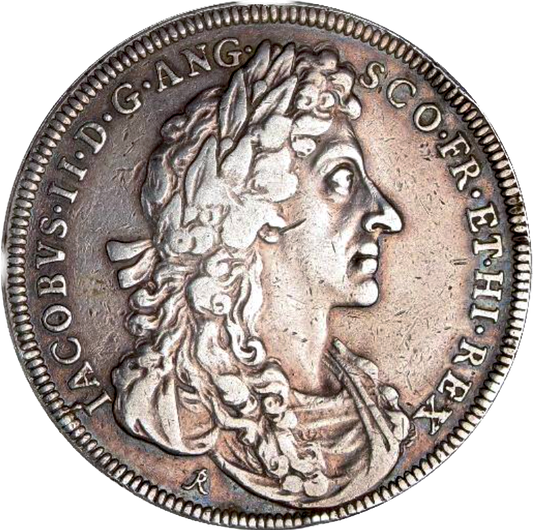 1685 Coronation silver medal E273 MI 605/5 VF