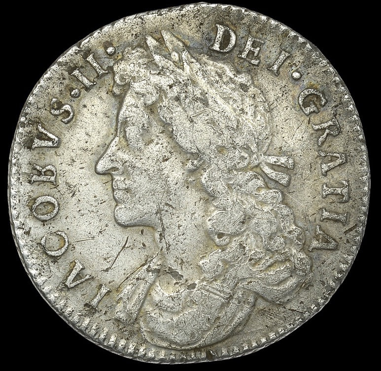 1687 Shilling S3410 ESC 768 Very rare (R2) GF