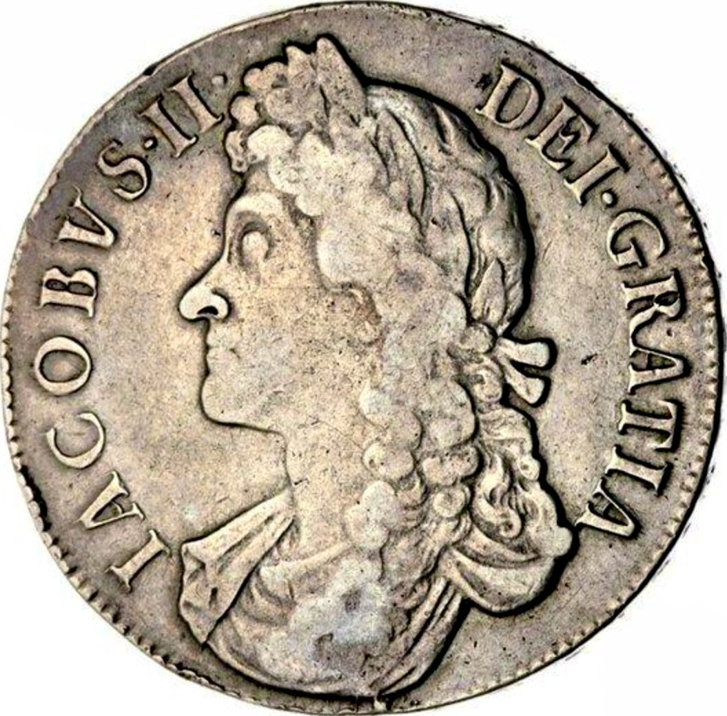 1688 Crown Second bust S3407 ESC 746 AVF/VF