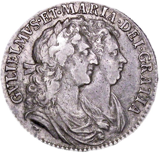 1689 Halfcrown First busts Edge PRIMO S3435 ESC 837 AVF
