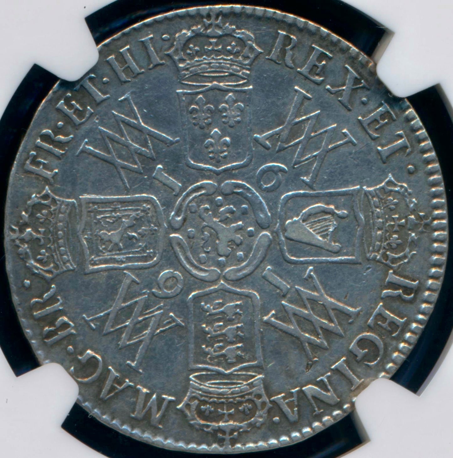 1691 Halfcrown Second busts S3436 ESC 850 AVF/VF