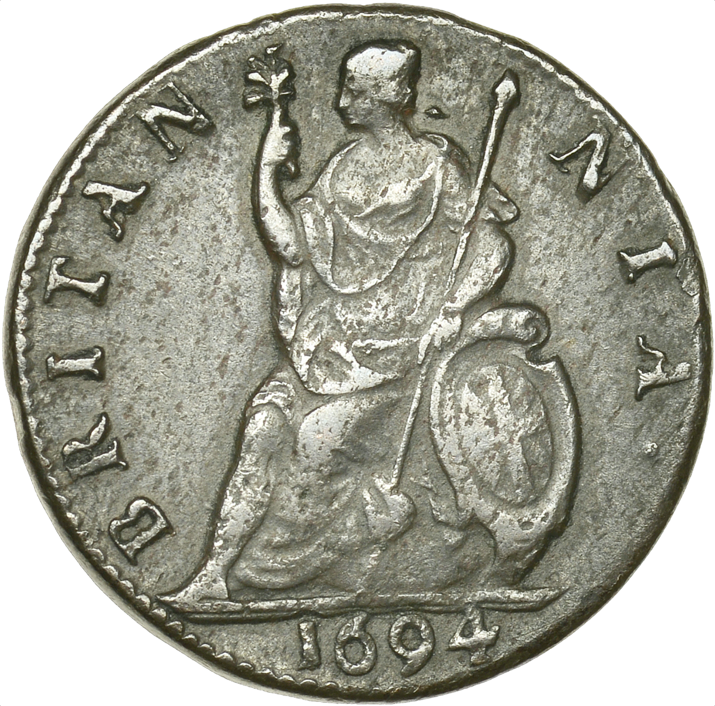 1694 Farthing S 3453 BMC 616 GVF