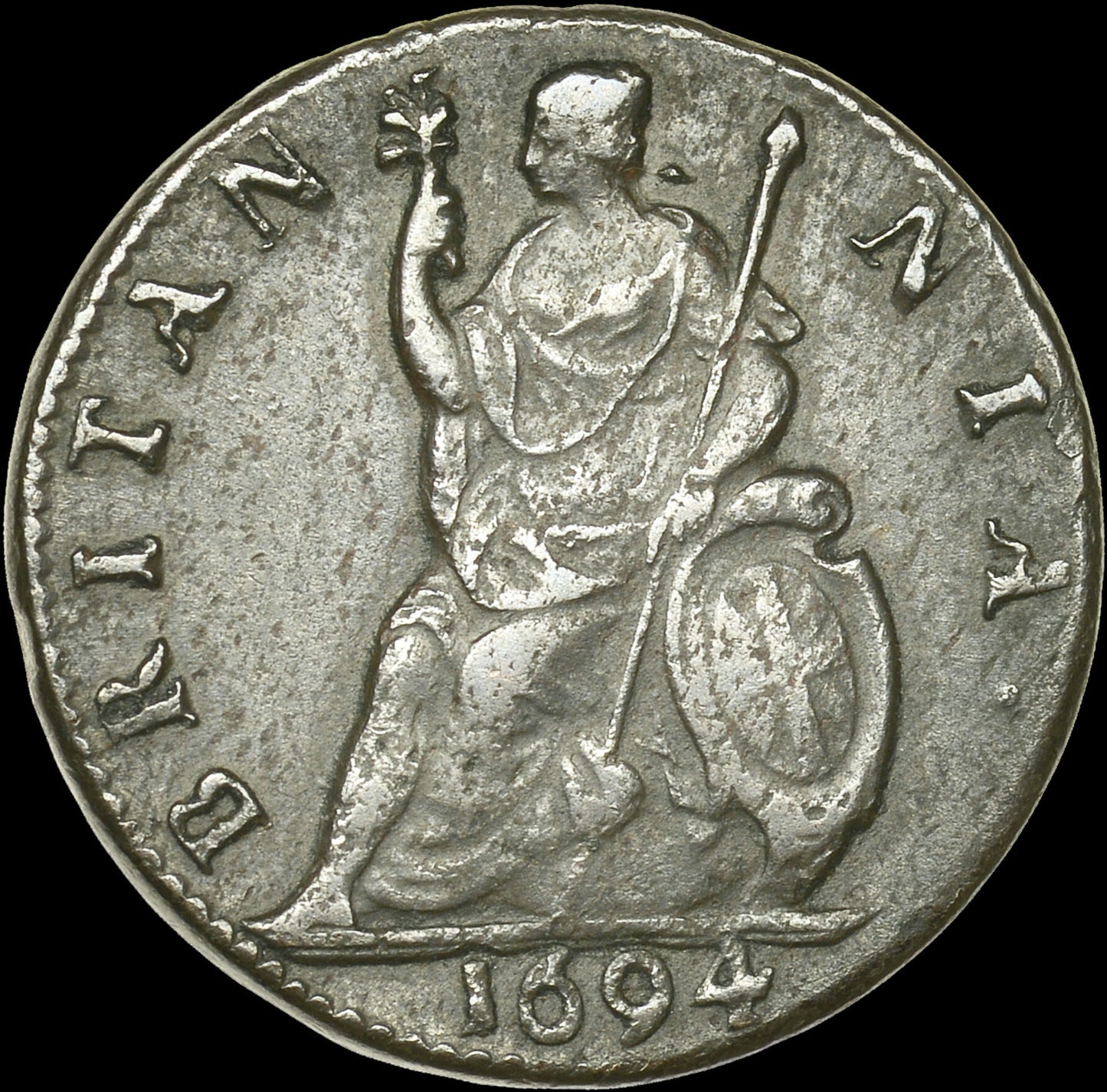 1694 Farthing S 3453 BMC 616 GVF