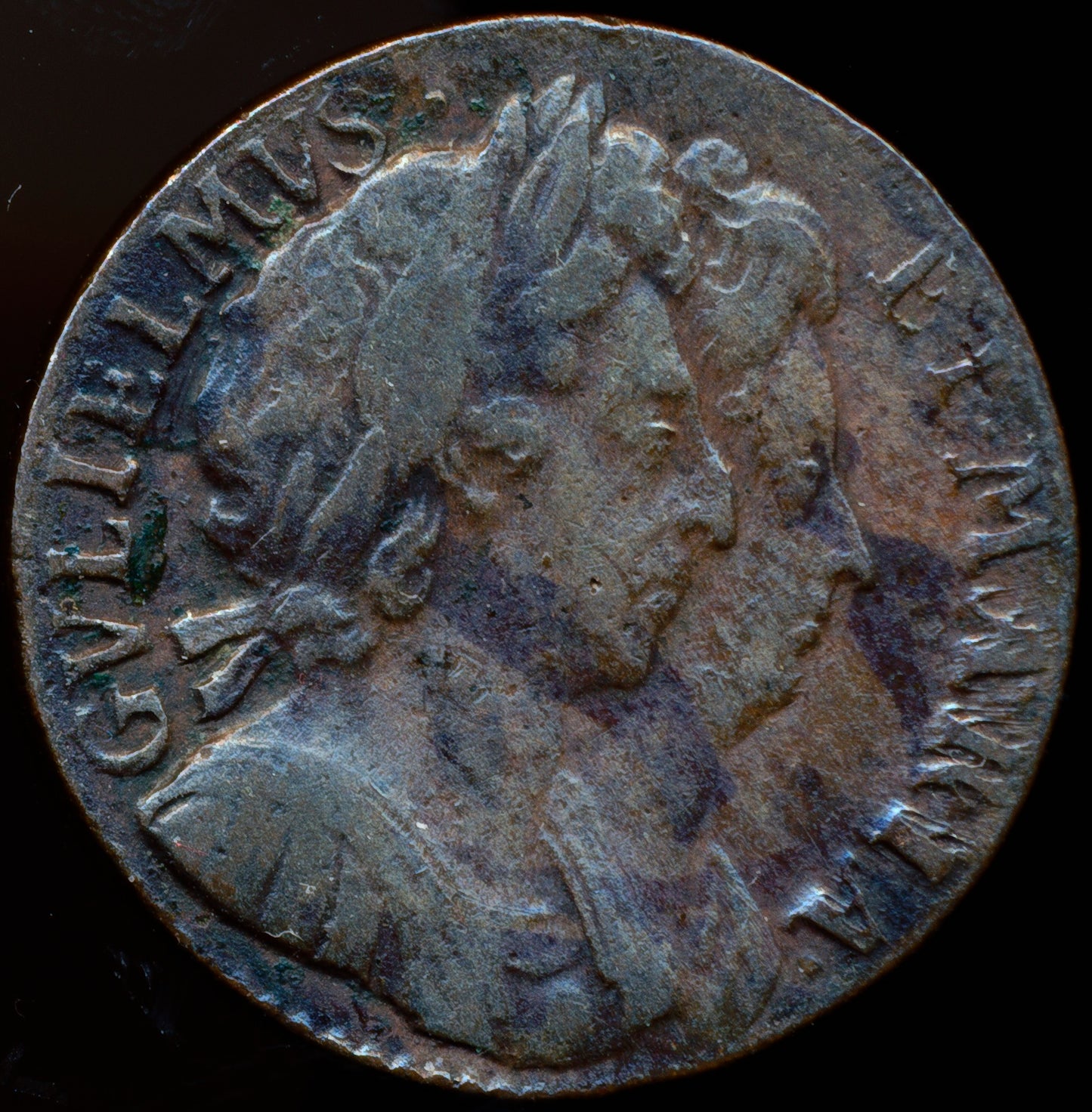 1694 Farthing S 3453 BMC 619 Single emerge line Rare VF