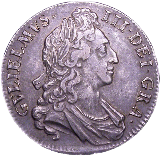 1695 Crown First bust S3470 ESC 990 SEPTIMO cinquefoil stops on edge GVF/NEF
