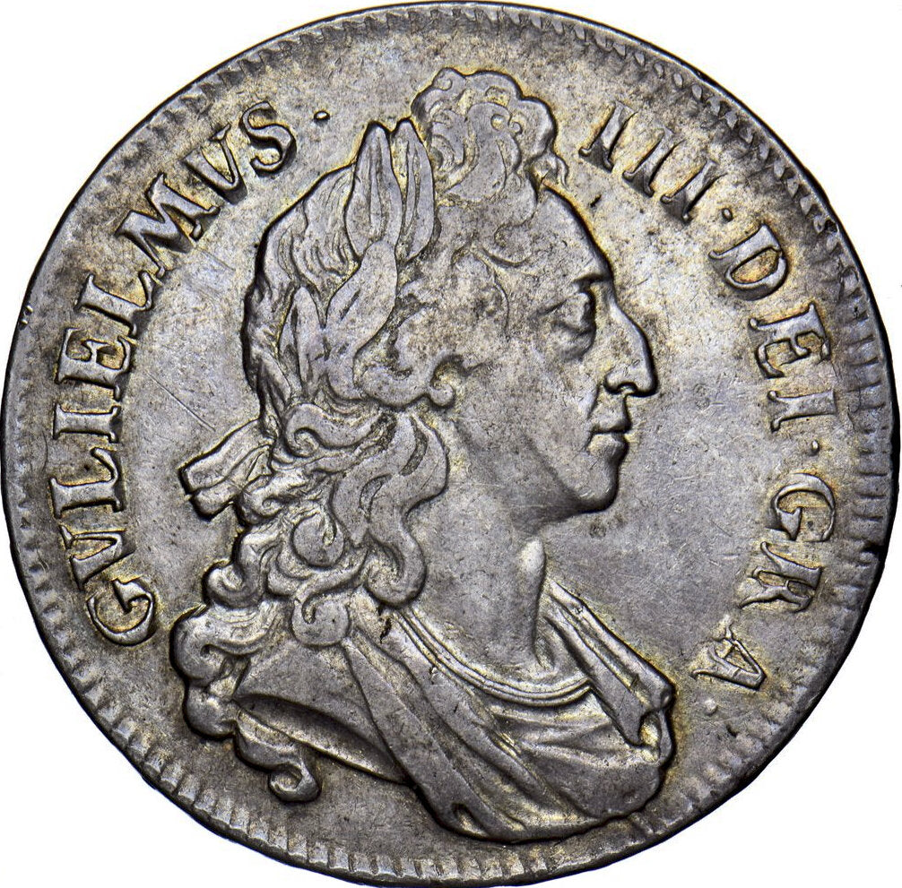 1695 Crown First bust S3470 ESC 990 SEPTIMO cinquefoil stops on edge NEF/GVF