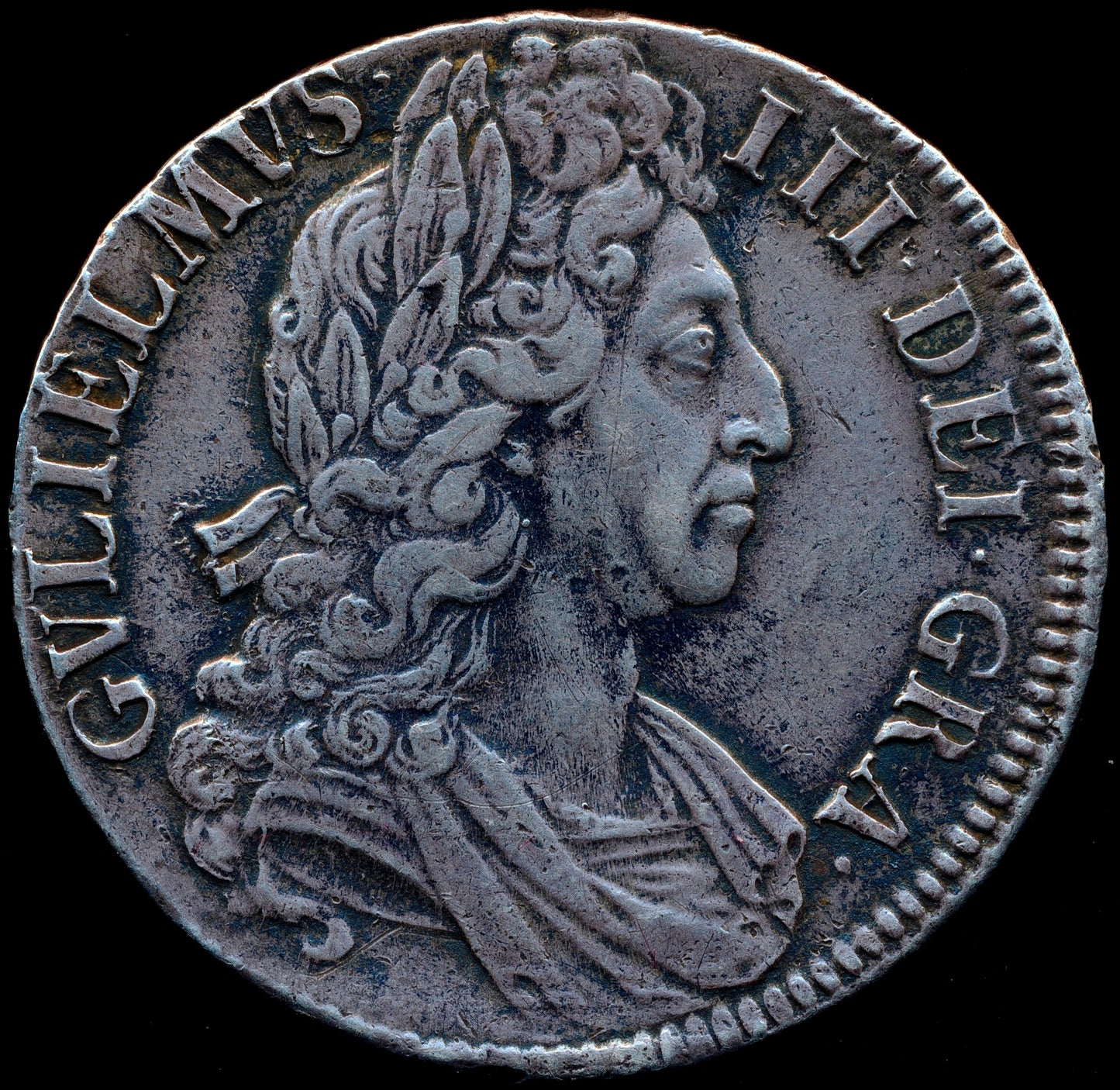 1696 Crown Third bust S3472 ESC 1004 GVF