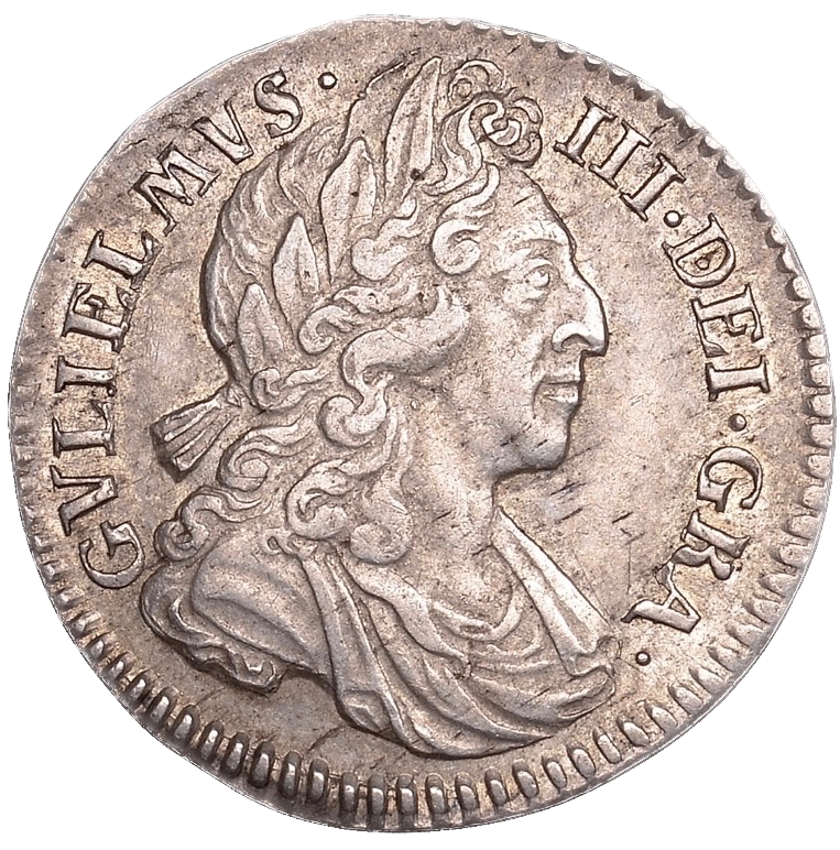 1700 Maundy Set S3553 ESC 1307 Very rare (R2) GVF/NEF