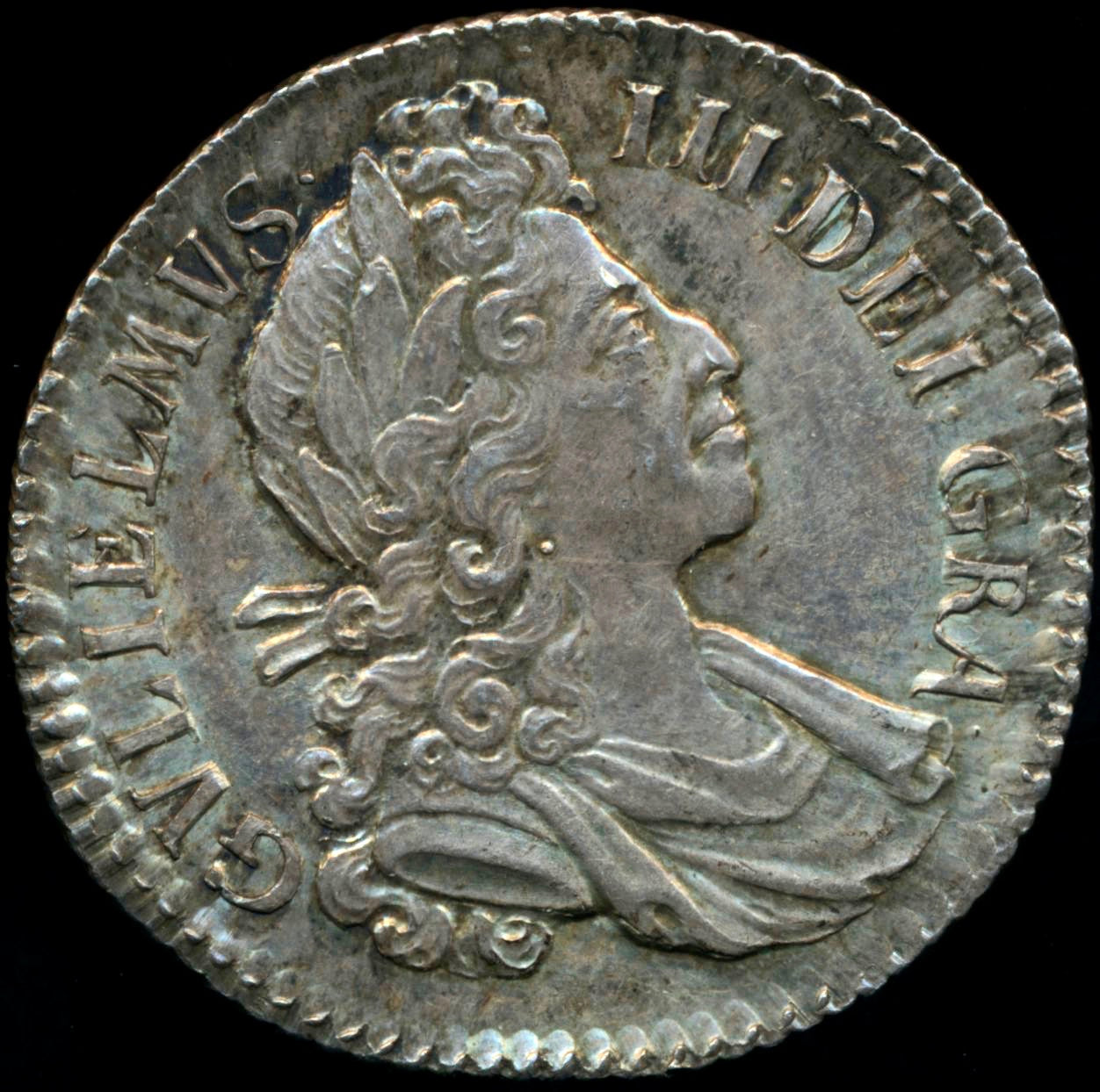 1700 Shilling Fifth bust ‘high hair’ Circular 00's S3516 ESC 1151 Scarce EF