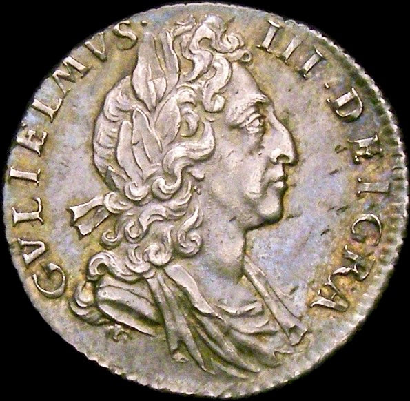1700 Sixpence Third bust S3538 ESC 1250 GEF