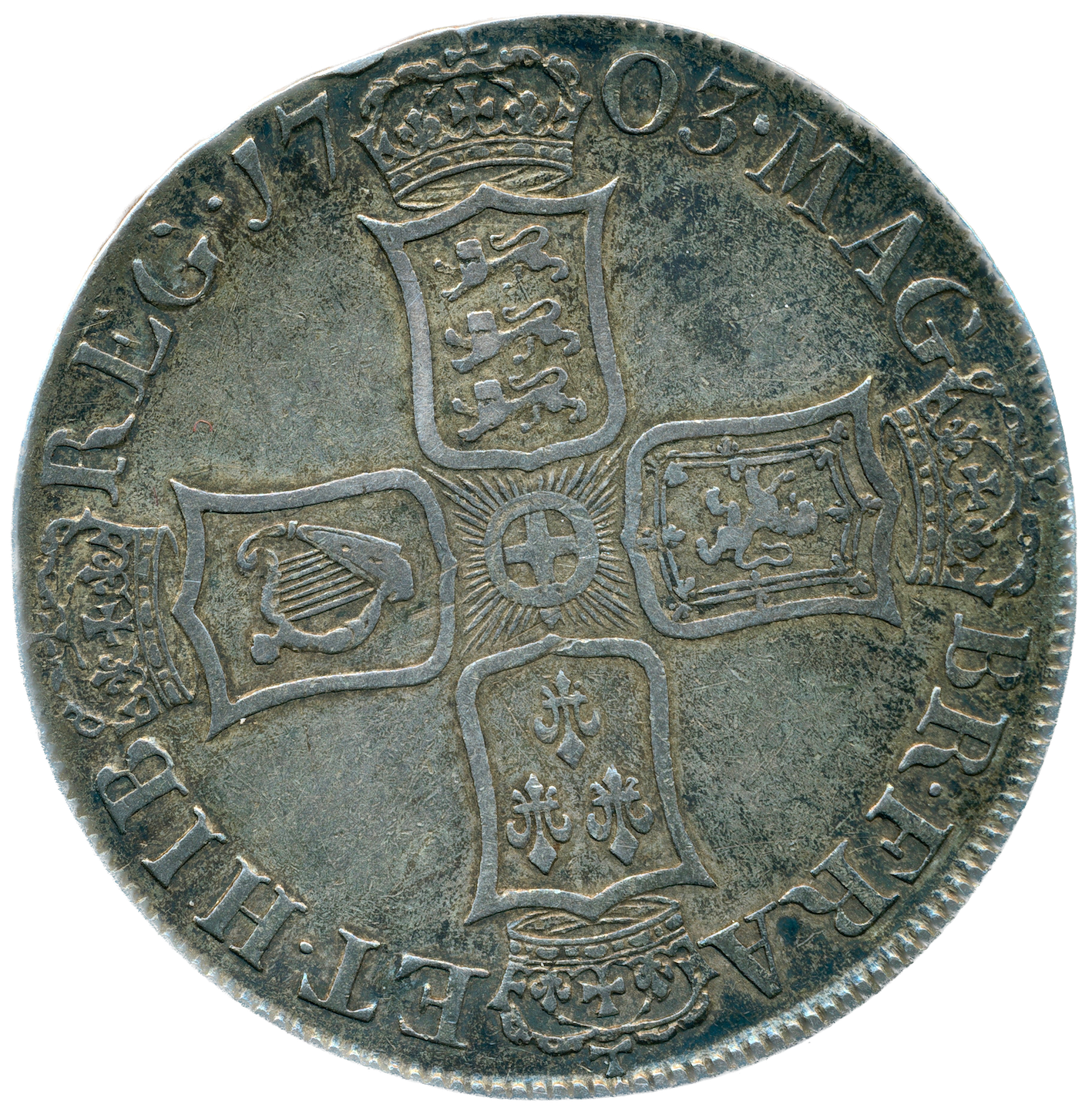 1703 Crown First bust S3576 ESC 1340 VIGO VF