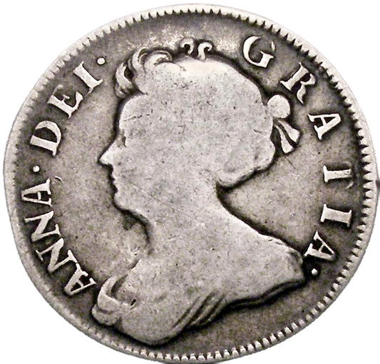 1705 Shilling S3587 ESC 1391 Plain angles Very rare (R2) NF/F