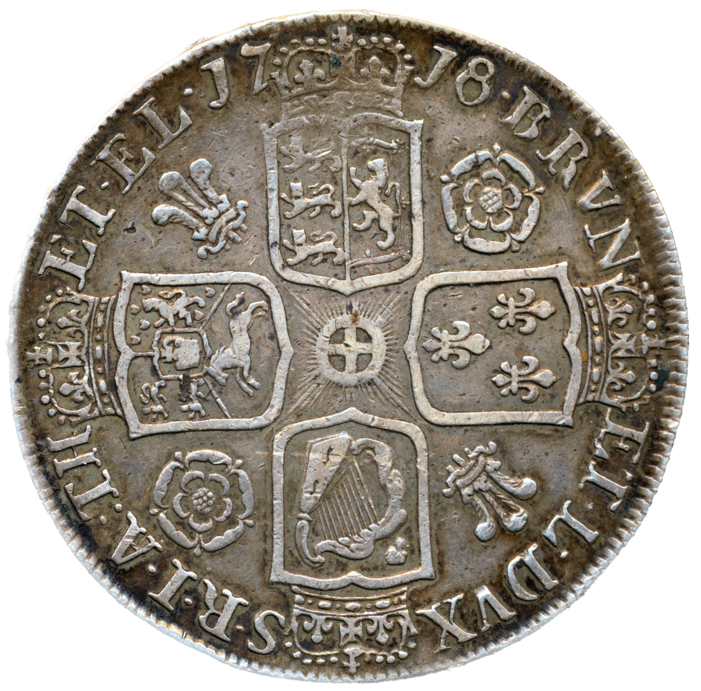 1718/6 Crown S3639 ESC 1542 Rare GVF