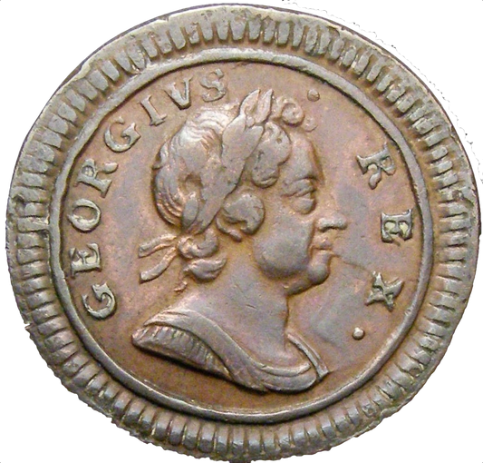 1723 Farthing S3662 BMC 826 Scarce VF/GVF