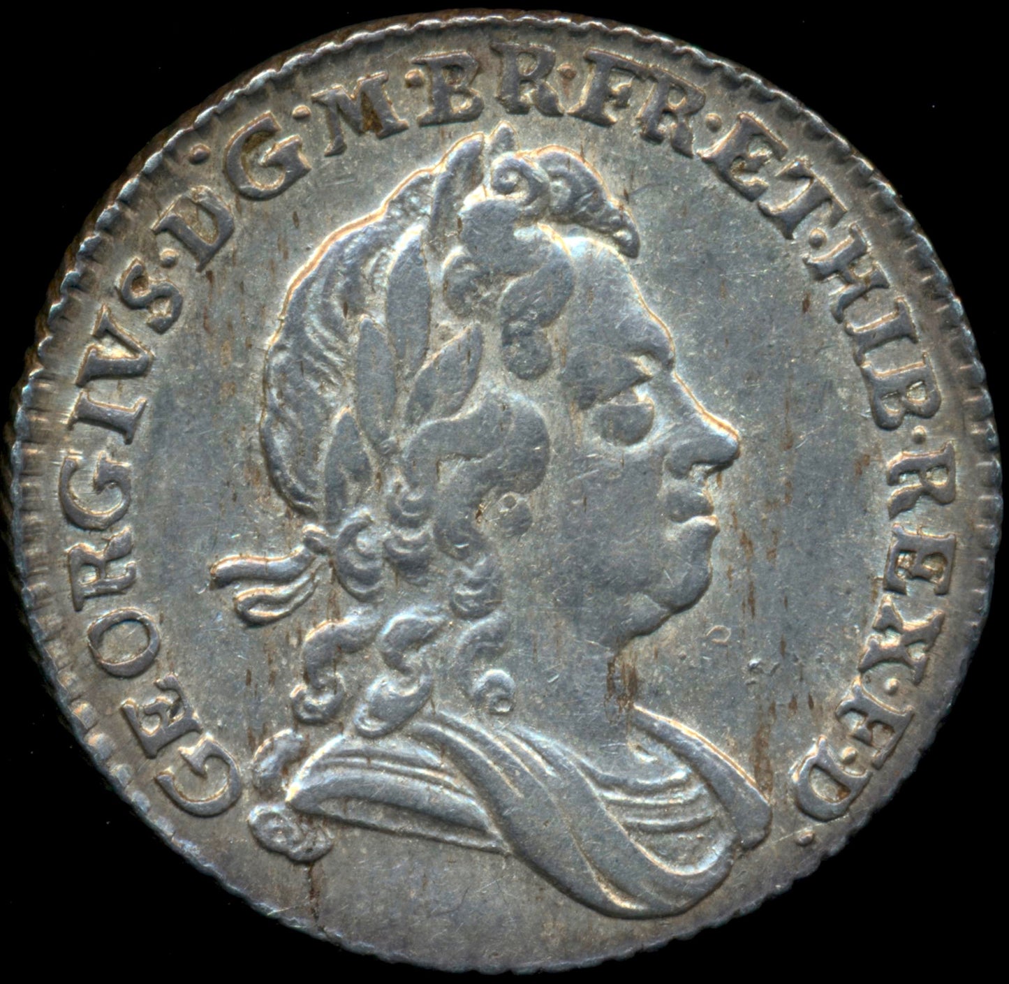 1723/0 Sixpence SSC in angles S3652 ESC 1613 Rare GVF