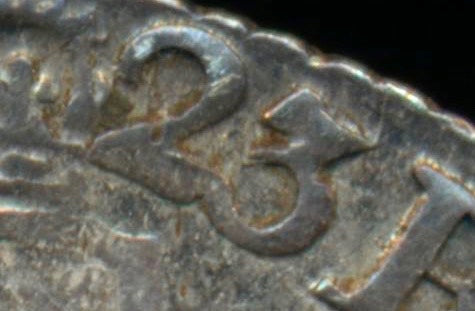 1723/0 Sixpence SSC in angles S3652 ESC 1613 Rare GVF