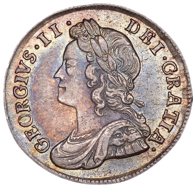 1732 Maundy set S3716 ESC 1767 Scarce NEF