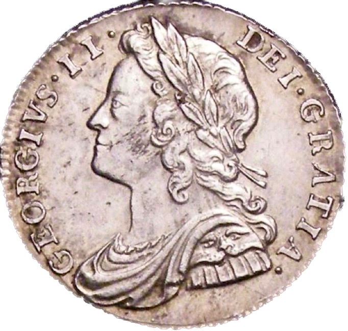 1732 Sixpence Young head Roses and plumes S3707 ESC 1742 EF