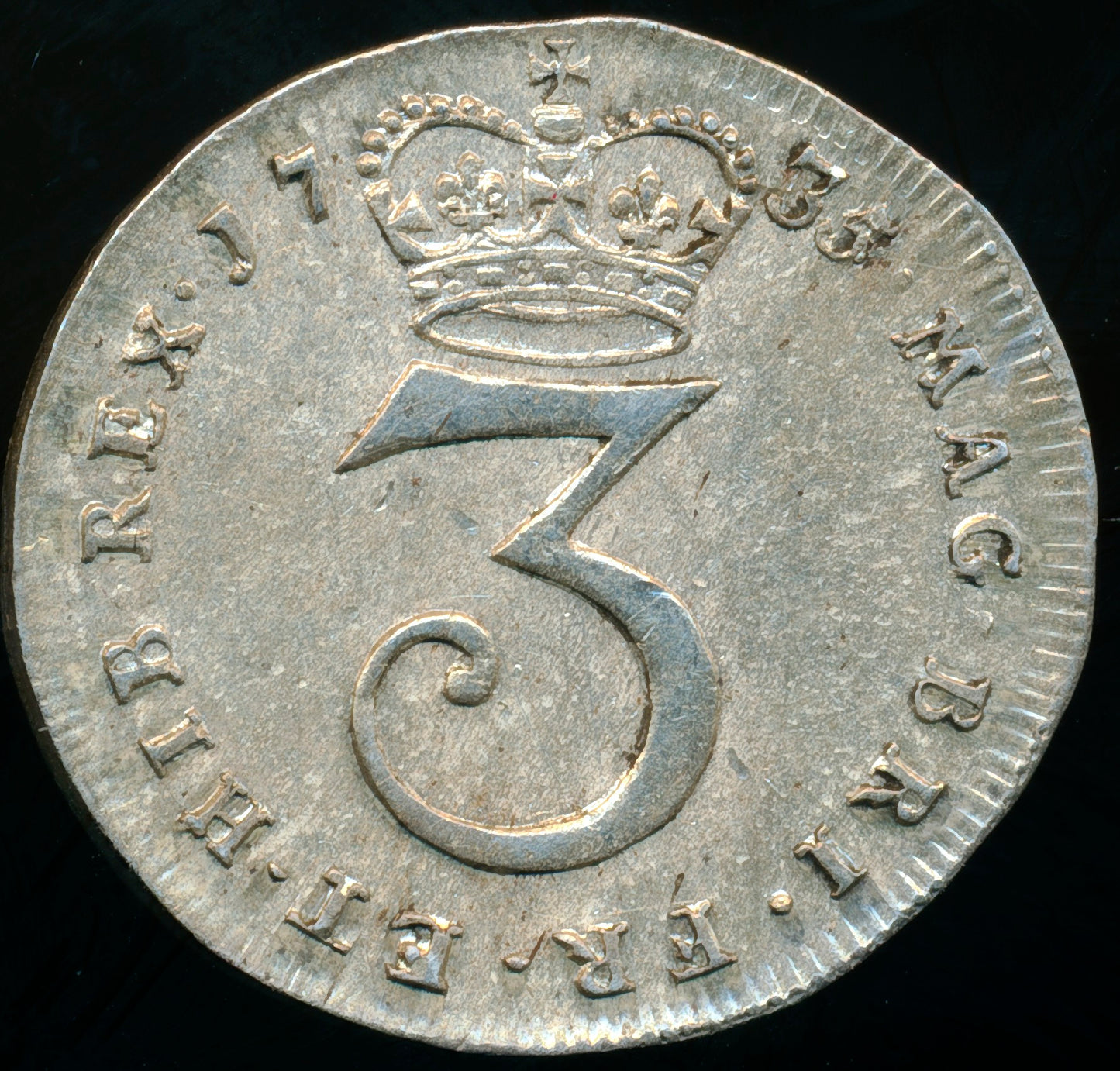 1735 Maundy set S3716 ESC 1768 Scarce GVF-NEF