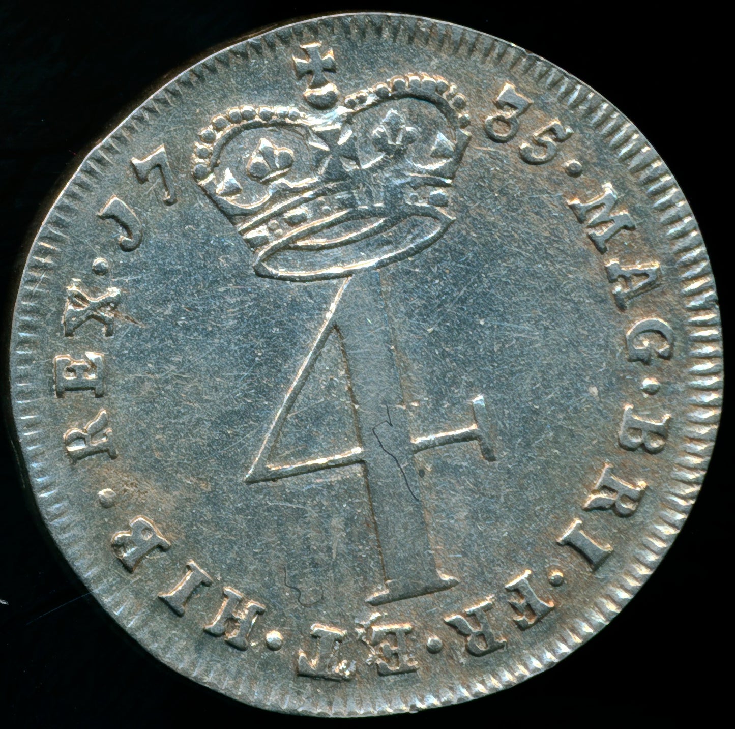 1735 Maundy set S3716 ESC 1768 Scarce GVF-NEF