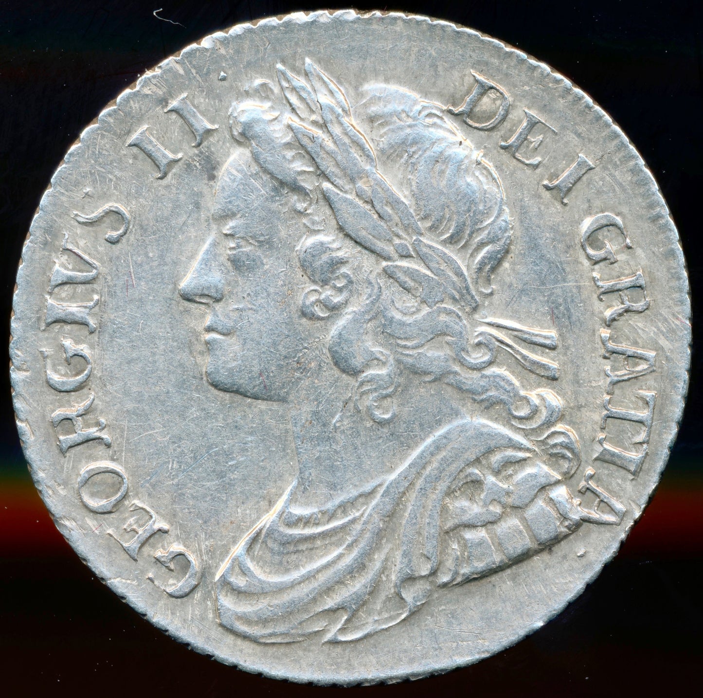 1739 Shilling Young head Roses in angles S3701 ESC 1713 NEF