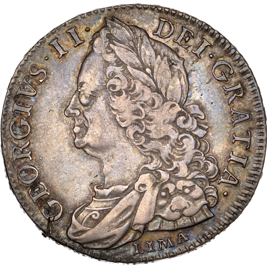 1746/5 Halfcrown LIMA Plain in angles Edge D. Nono S3495 ESC 1689 VF/GVF