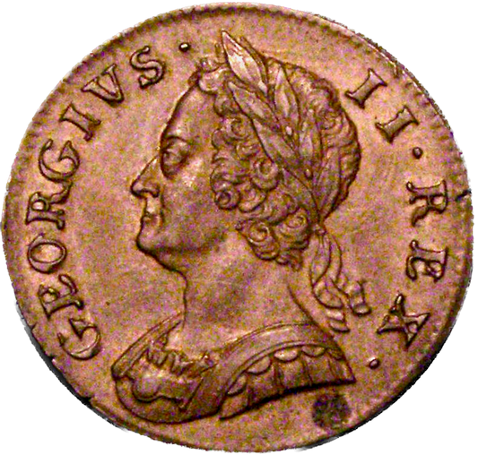 1749 Halfpenny S3719 BMC 879 GEF