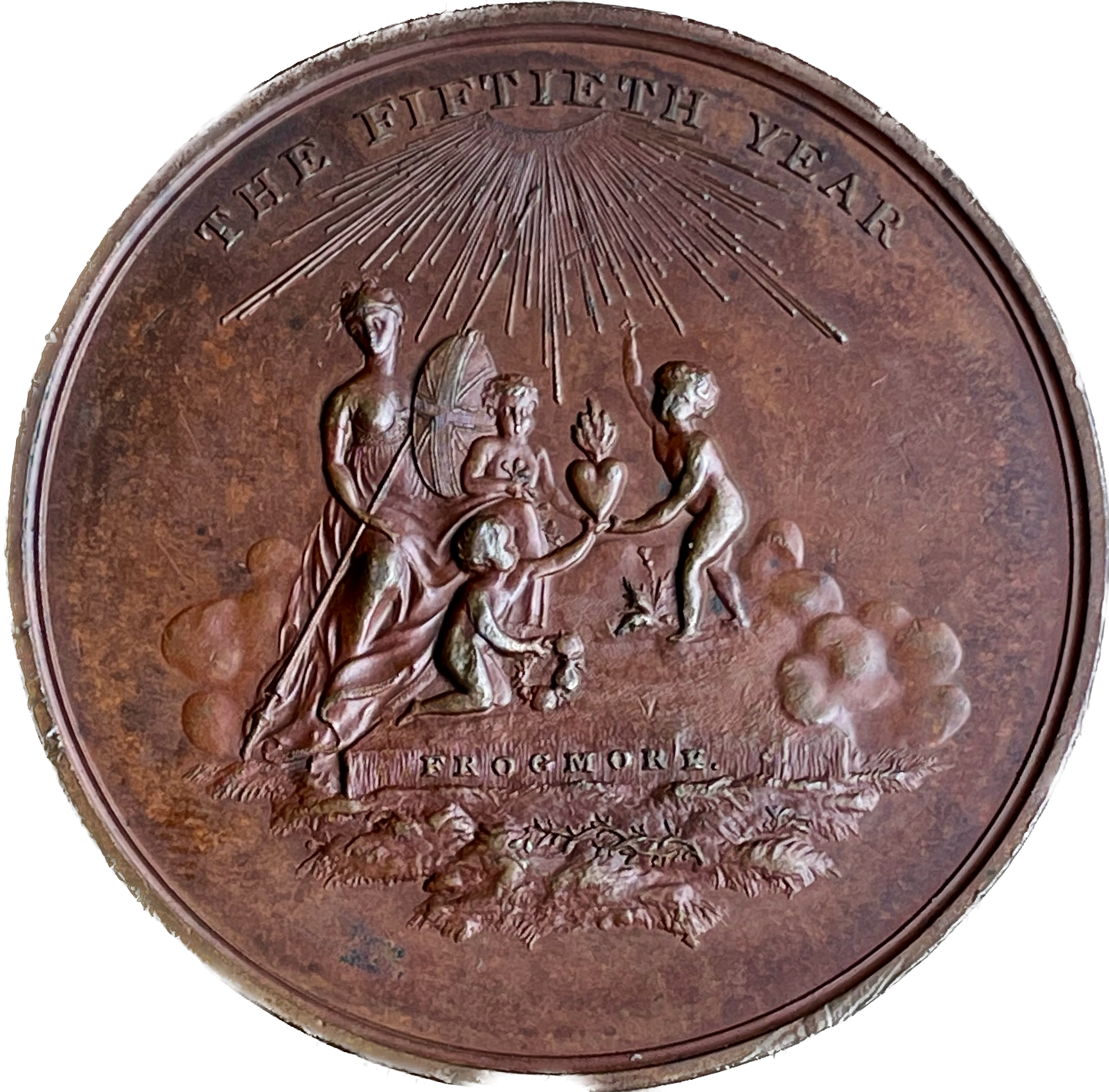 1810 Golden Jubilee Bronze E1007 BHM 686 GVF