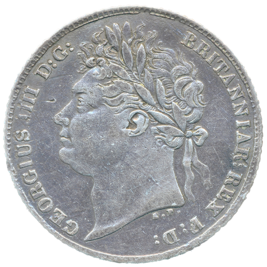 1826 Sixpence Laureate head S3814 ESC 2430 Very rare (R2) VF
