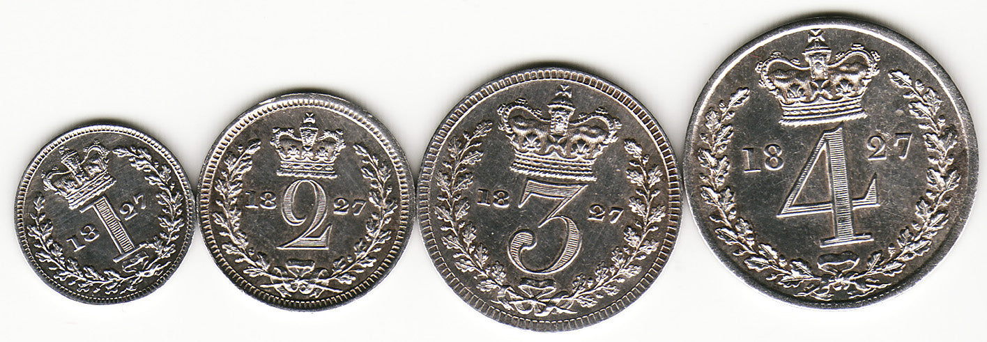 1827 Maundy set S3816 ESC 2252 UNC