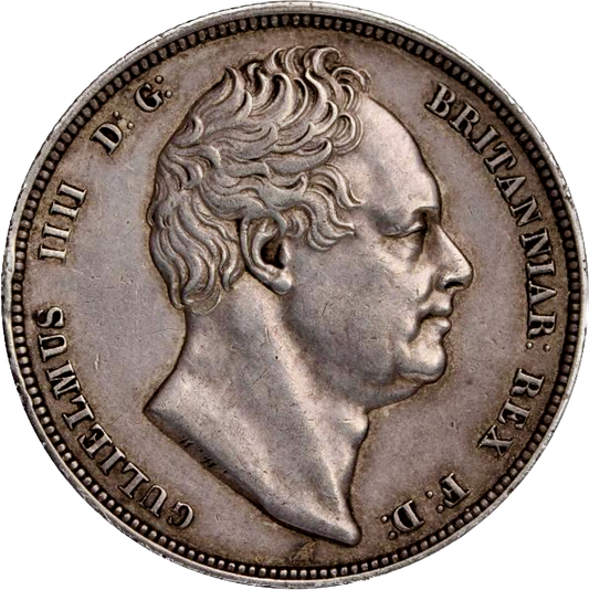 1834 Halfcrown WW in script S3834 ESC 2478 NEF