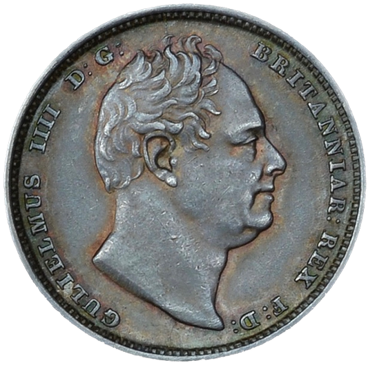 1835 Sixpence S3836 ESC 2508 Scarce GEF