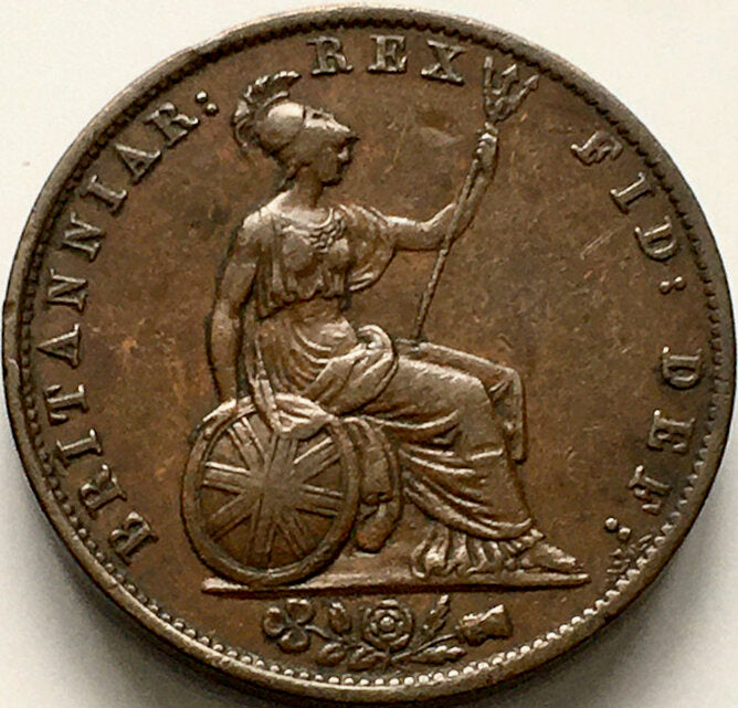 1837 Halfpenny S3847 BMC 1465 NEF