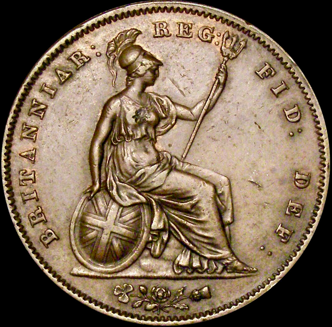 1848/7 Penny S3948 BMC 1495 Scarce GVF