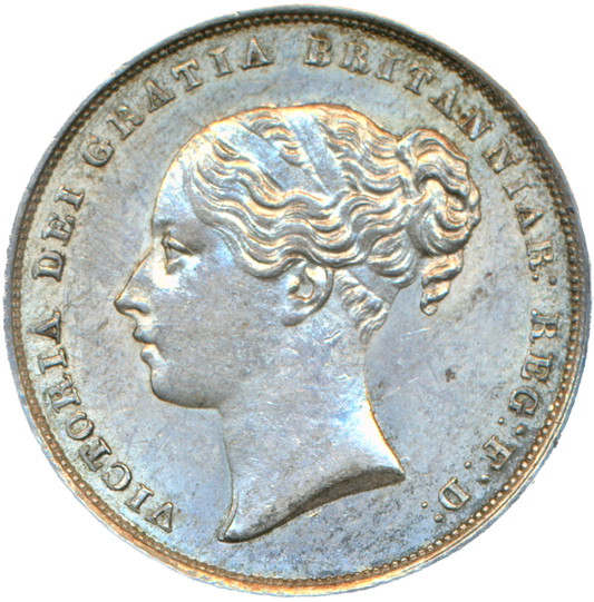 1852 Shilling S3904 ESC 3001 Scarce GEF