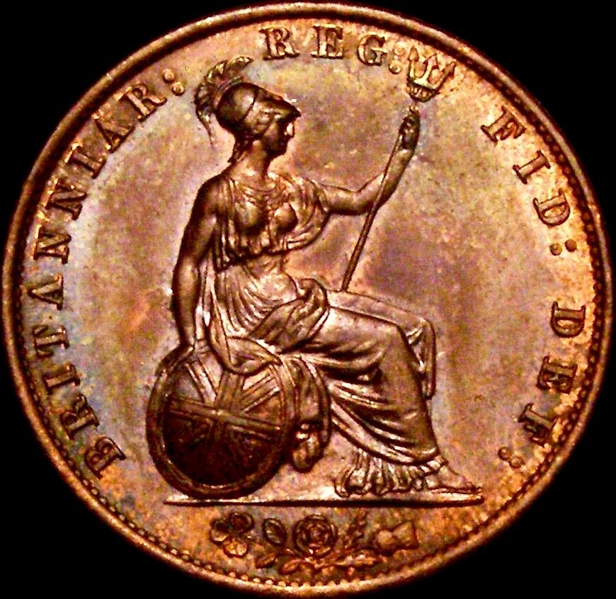 1859/8 Halfpenny S3949 BMC 1550 Rare AUNC