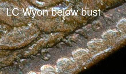 1860 Penny S3954 F15 Obv 4 Rev D AUNC