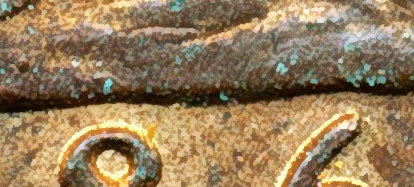 1861 Halfpenny F277 Obv 6 Rev G Rare (R8) AUNC