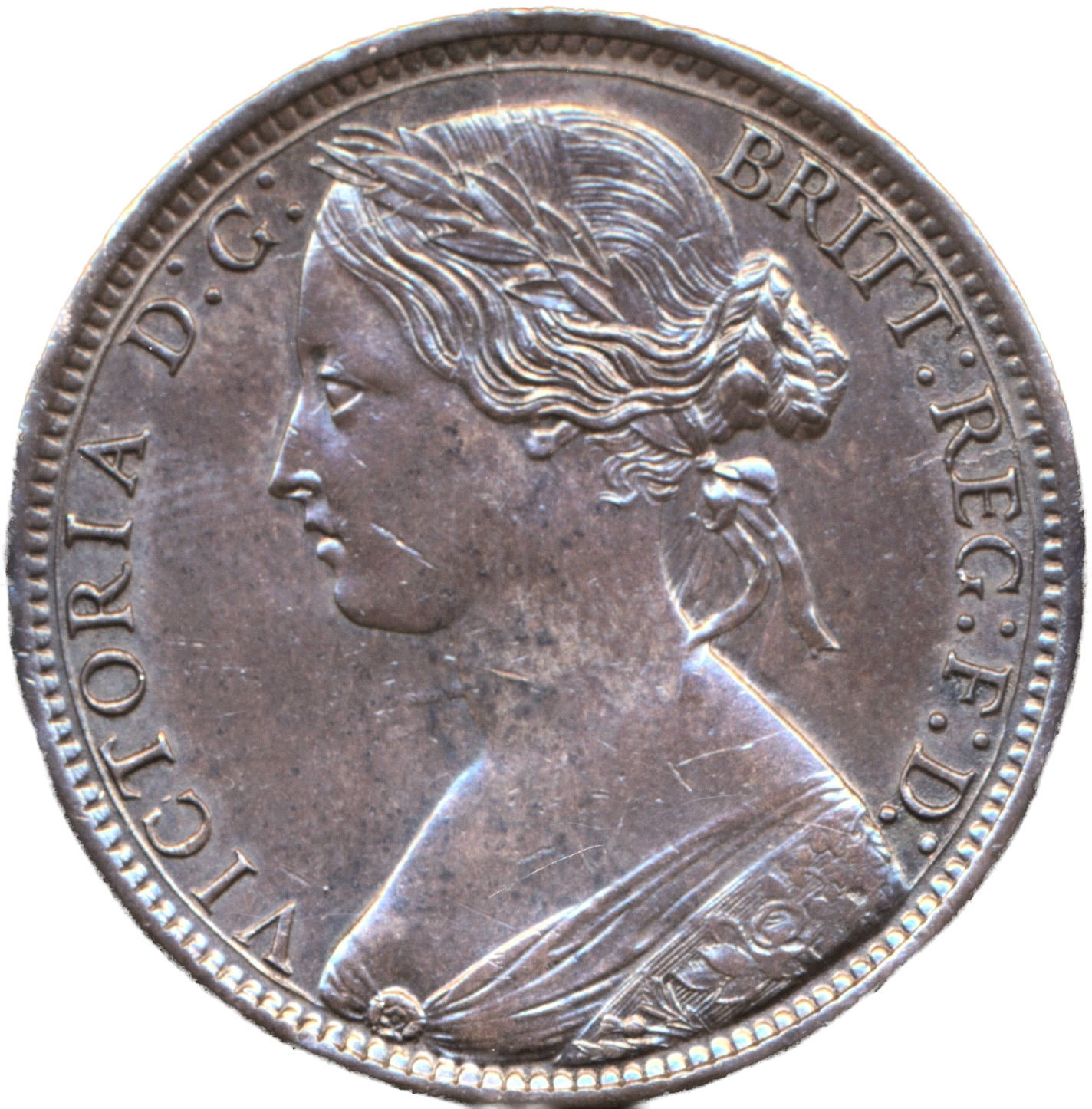 1866 Penny F52 GEF