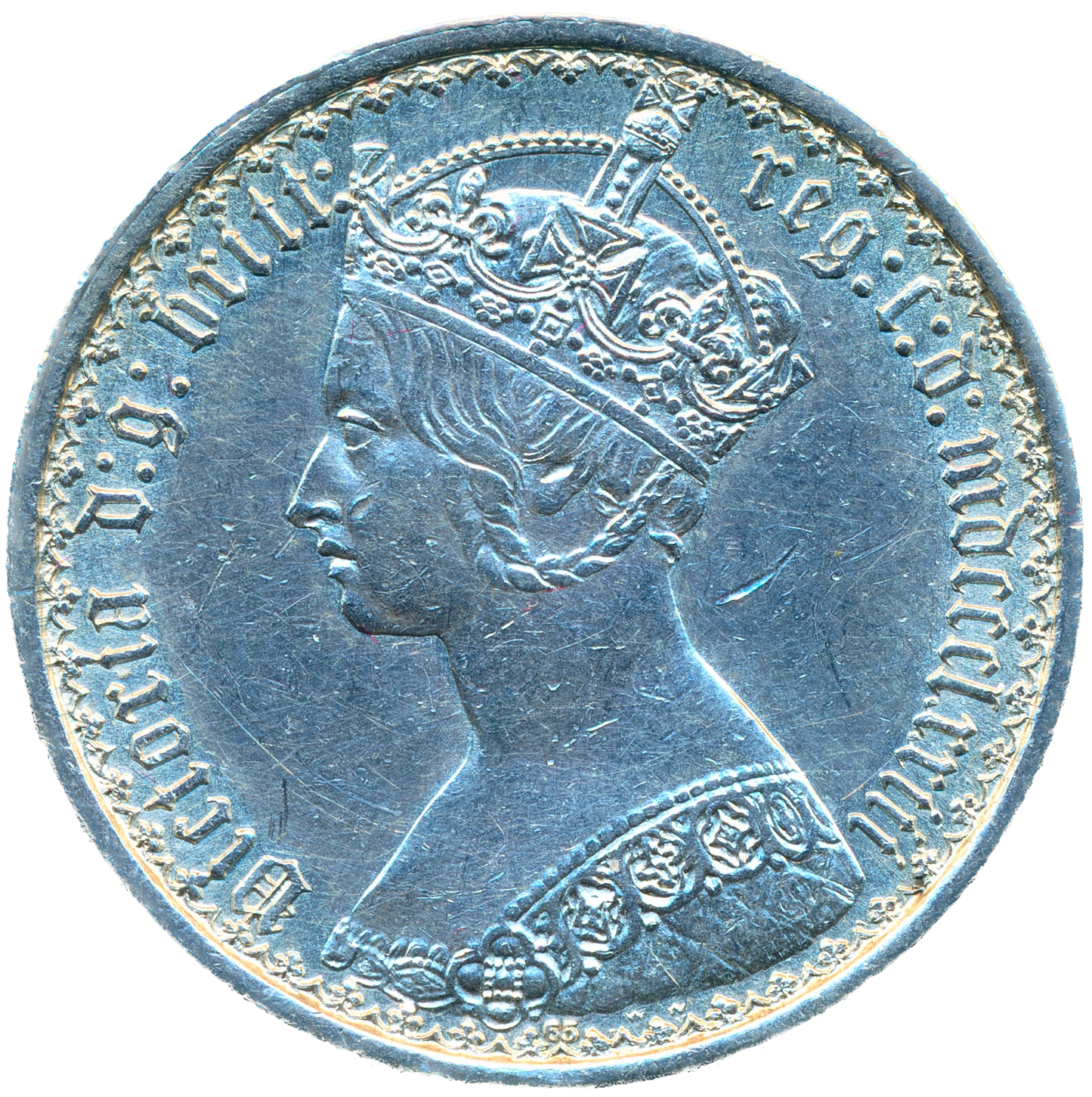 1873 Florin S3893 ESC 2879 AUNC