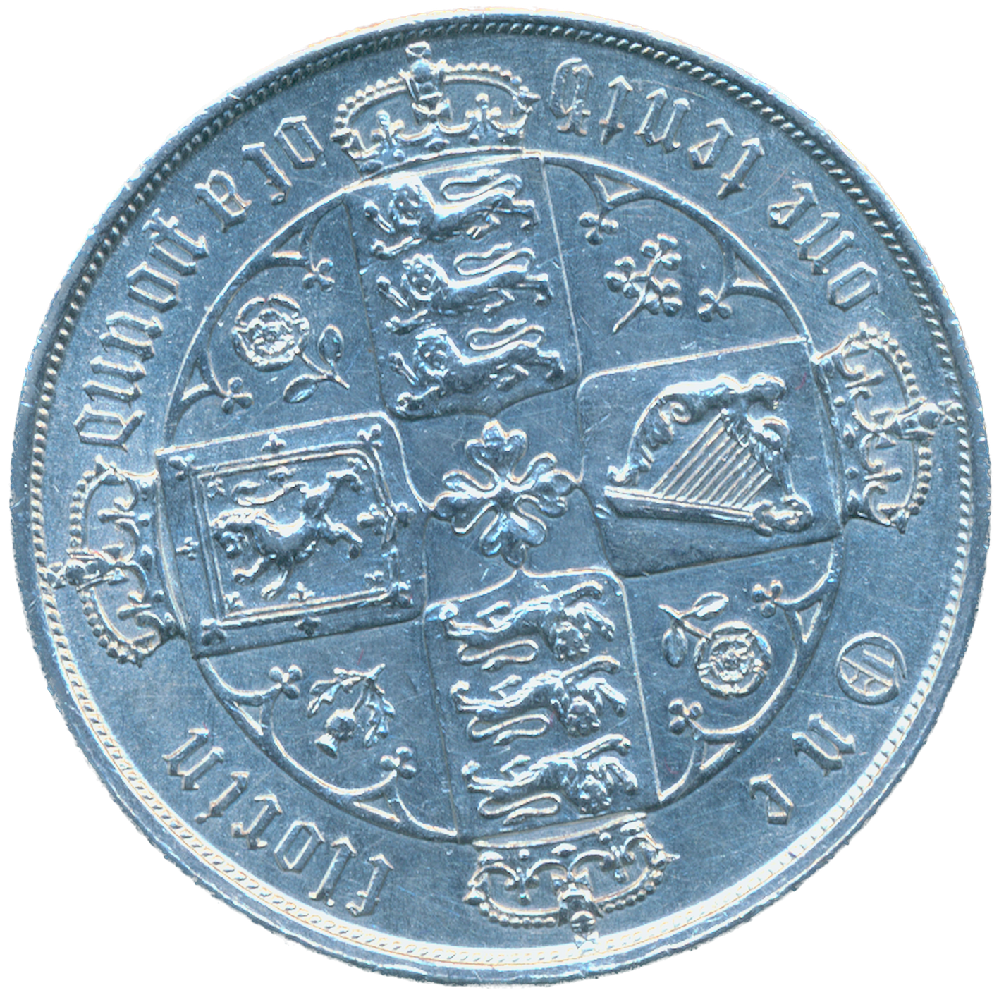1873 Florin S3893 ESC 2879 AUNC