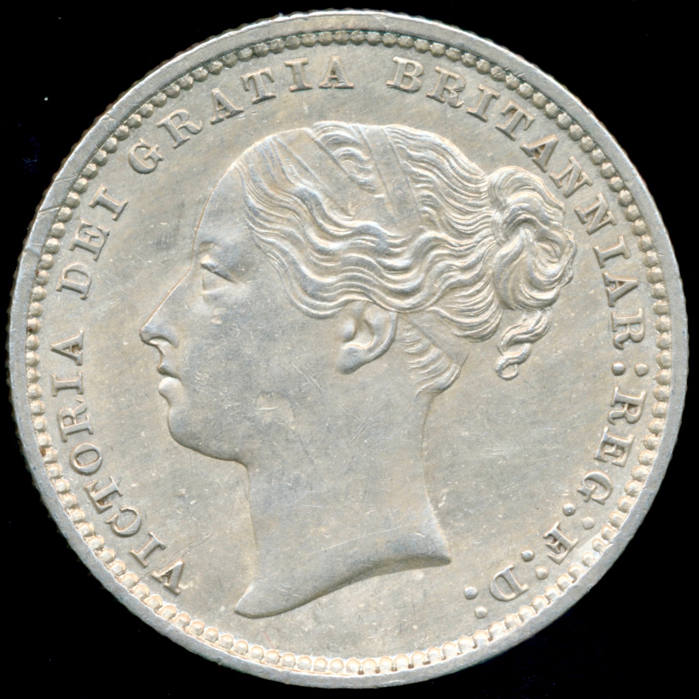 1878 Shilling S3907A ESC 3049 AUNC