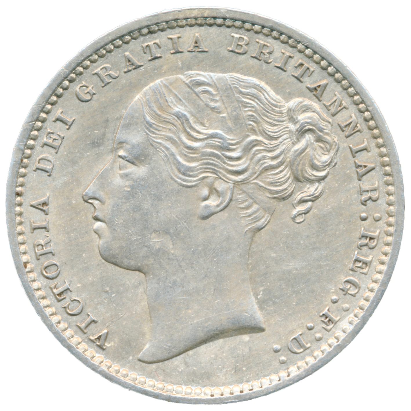 1878 Shilling S3907A ESC 3049 AUNC